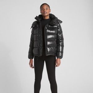 NEW ColdControl High Shine Puffer Jacket Size M